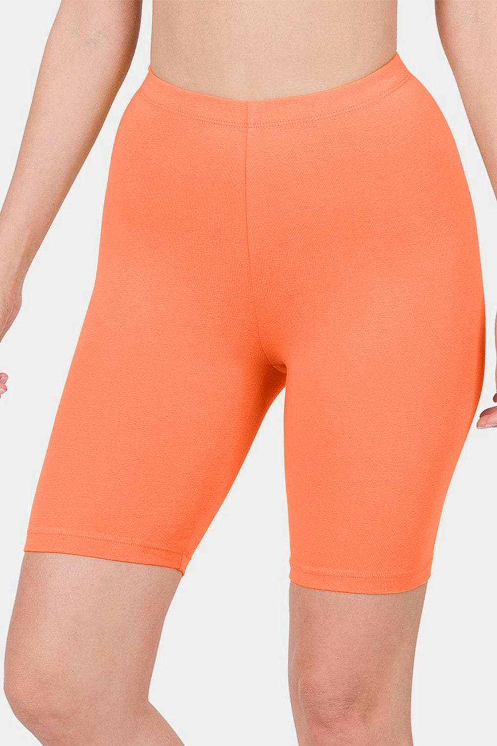 Zenana High Waist Bermuda Shorts - Trendsi - Flyclothing LLC