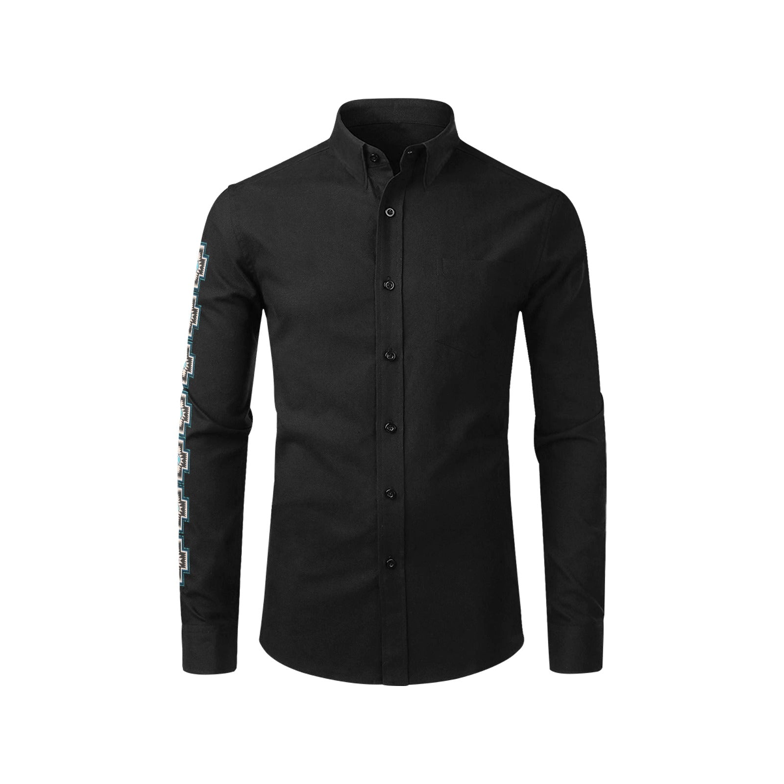 Baha Ranch Southwestern Cross Unisex Western Button Up