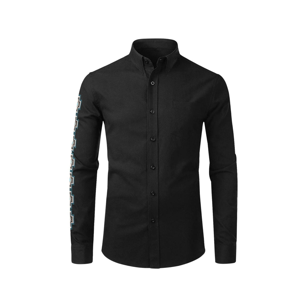 Baha Ranch Southwestern Cross Unisex Western Button Up