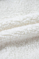 Fuzzy One Button Long Sleeve Jacket - Trendsi - Flyclothing LLC