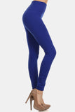 Yelete Seamless High Waist Fleece Leggings - Trendsi