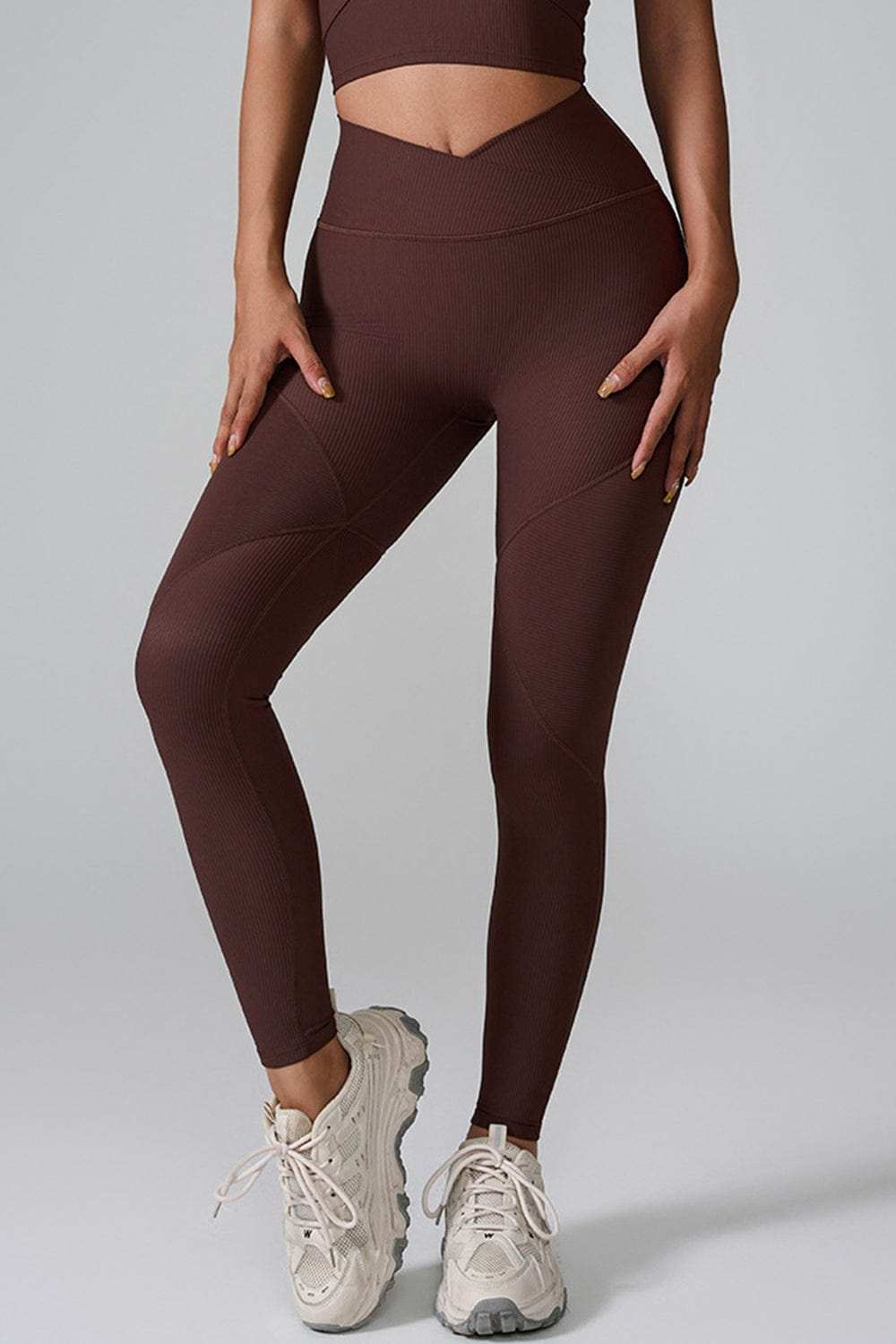 High Waist Active Leggings - Trendsi - Flyclothing LLC