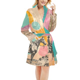 Baha Ranch Retro Pop Western Bath Robe - Baha Ranch Western Wear - Flyclothing LLC