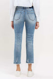 Lovervet Full Size High Rise Slim Straight Jeans - Trendsi - Flyclothing LLC