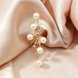 Alloy Pearl Bypass Ring - Trendsi - Flyclothing LLC