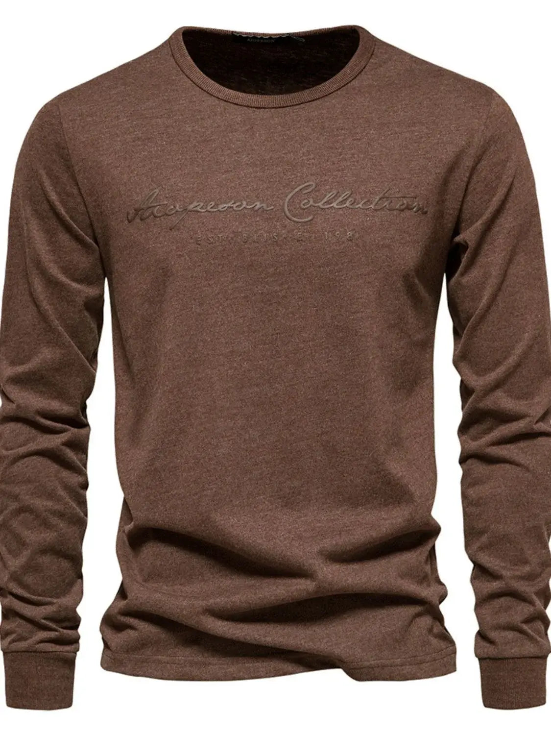 Men's Round Neck Letter Graphic T-Shirt - Trendsi - Flyclothing LLC