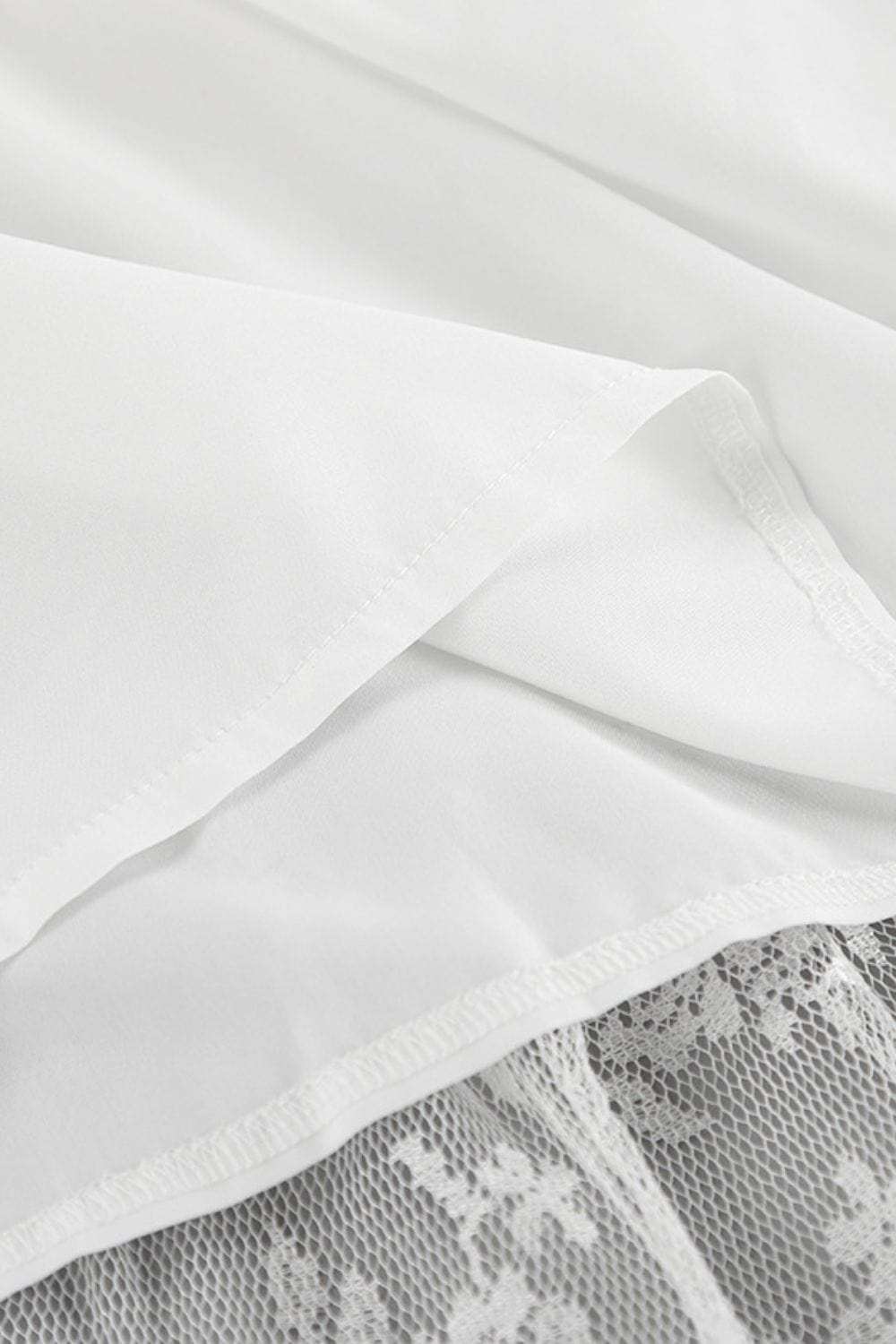 Lace Elastic Waist Maxi Skirt - Trendsi - Flyclothing LLC