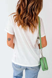 Graphic Round Neck Short Sleeve T-Shirt - Trendsi - Flyclothing LLC