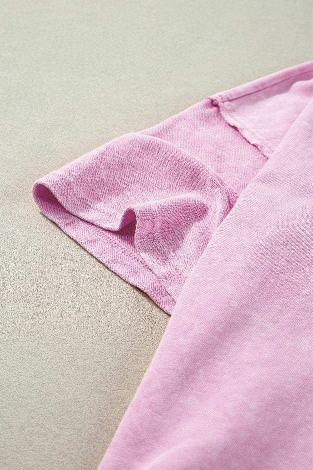 Plus Size Round Neck Half Sleeve T-Shirt - Trendsi - Flyclothing LLC