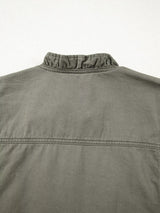 Ruffled Patchwork Denim Jacket Vest - Trendsi - Flyclothing LLC