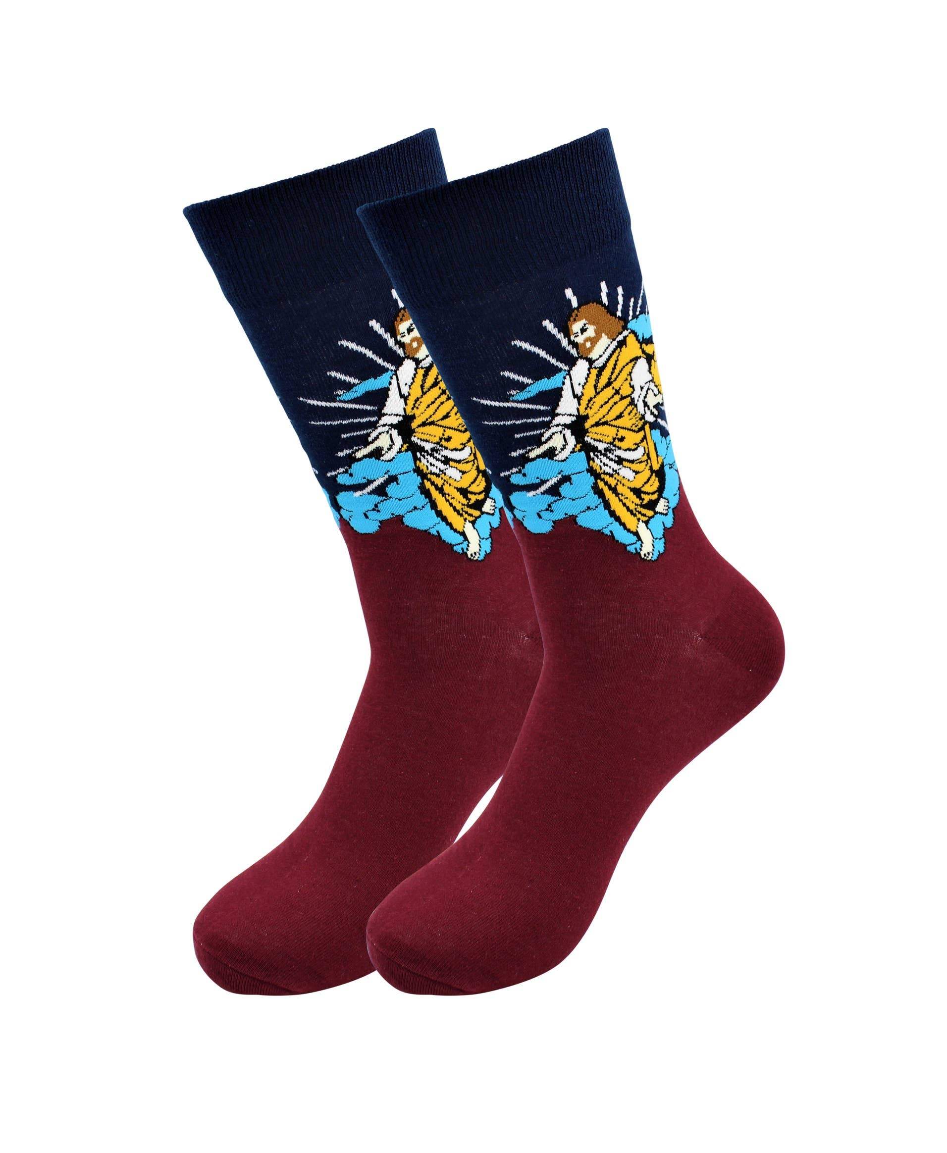Jesus Socks - Comfy Cotton Socks for Men & Women - Real Sic - Flyclothing LLC