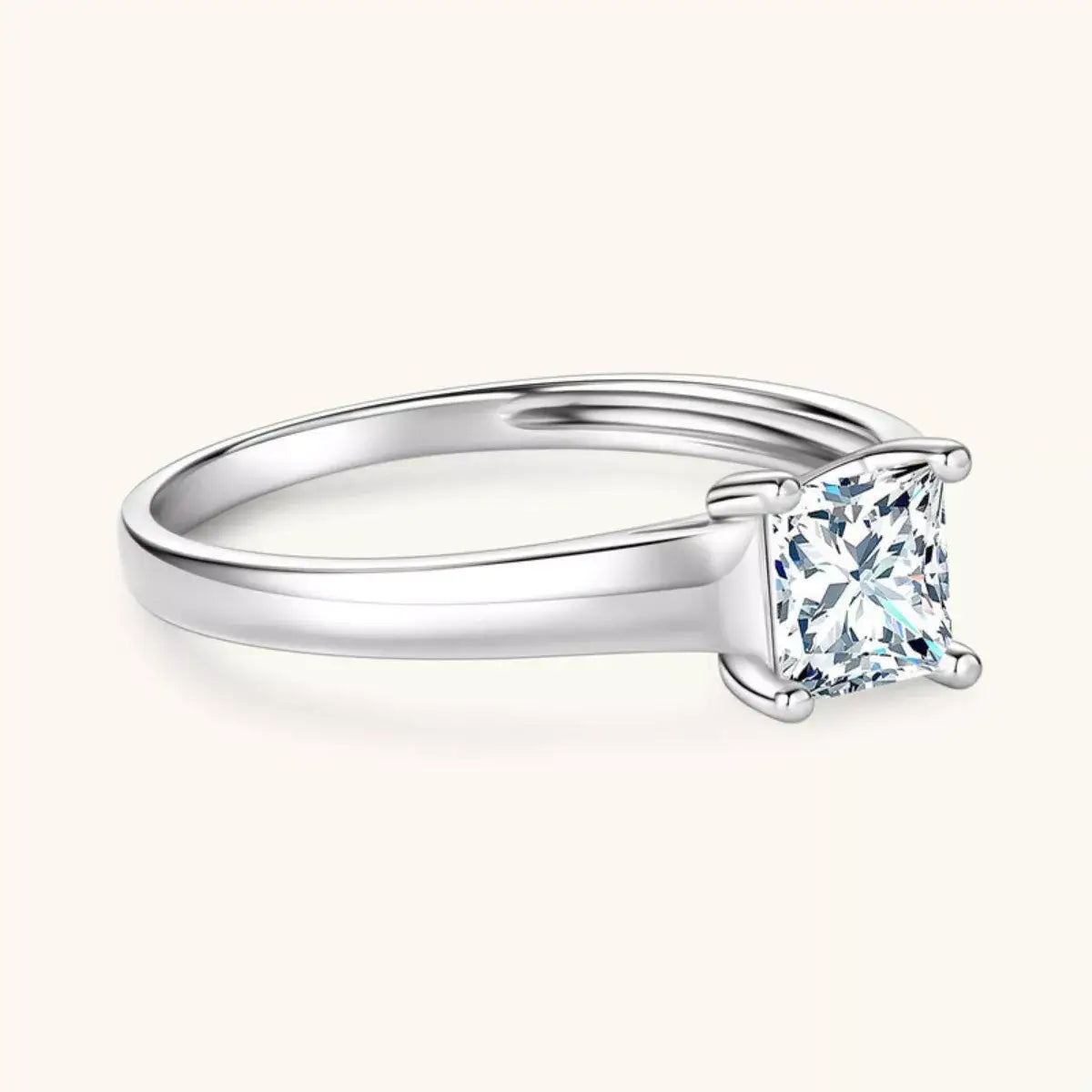 Silver-Plated Minimalist Ring - Trendsi - Flyclothing LLC