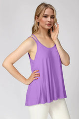 Basic Bae Bamboo Scoop Neck Double Spaghetti Straps Cami - ShopBasicbae - Flyclothing LLC