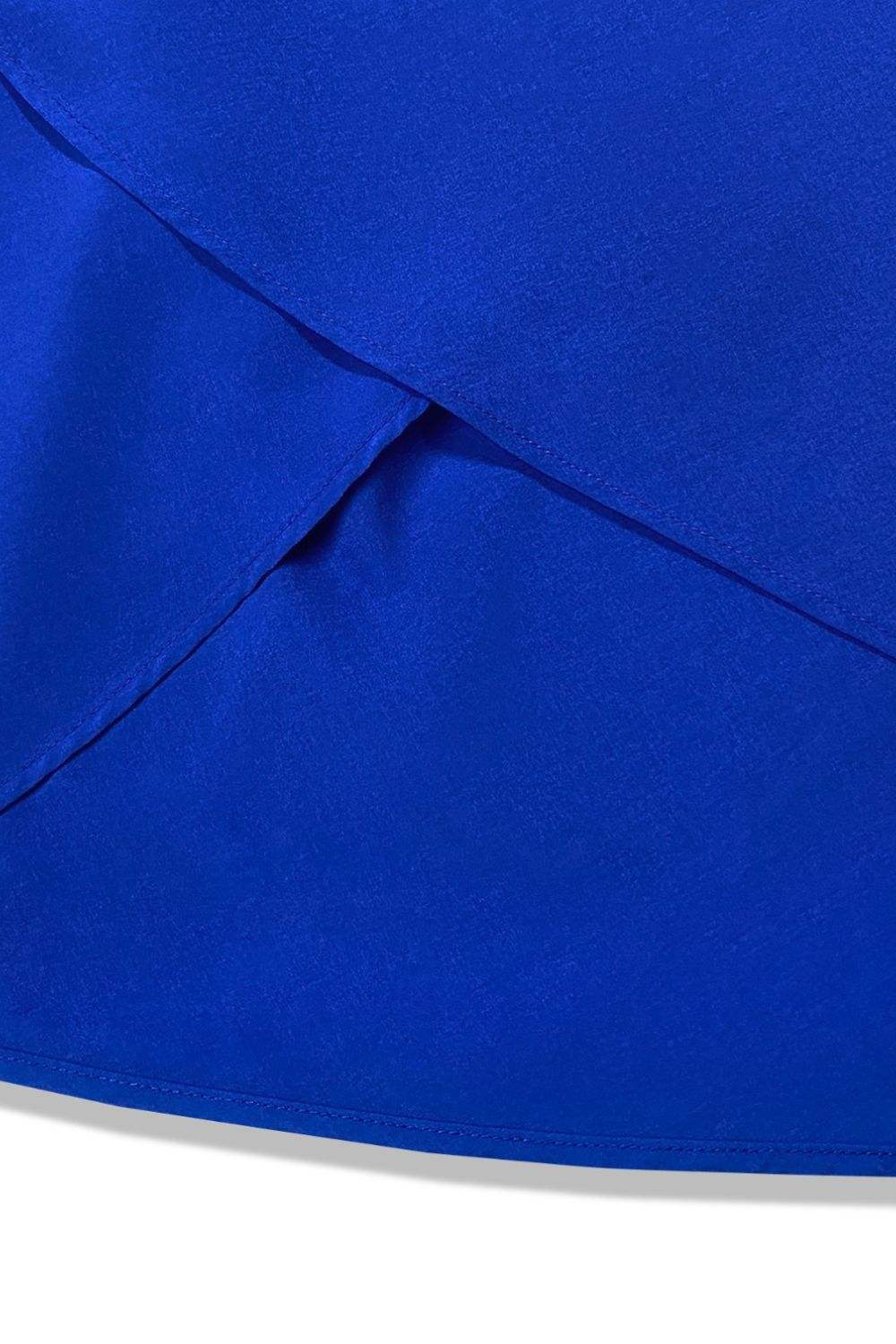 Round Neck Cap Sleeve Dress - Trendsi - Flyclothing LLC