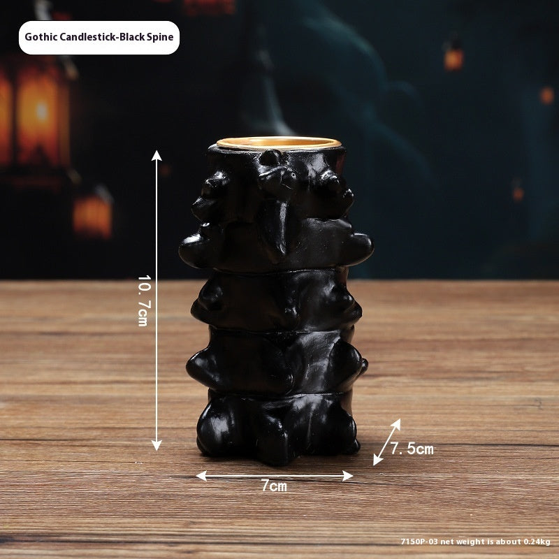 Halloween Heart Candlestick Decoration Horror Decoration Props - My Store - Flyclothing LLC