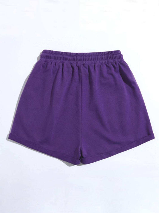 Drawstring Shorts with Pockets - Trendsi - Flyclothing LLC