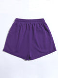 Drawstring Shorts with Pockets - Trendsi