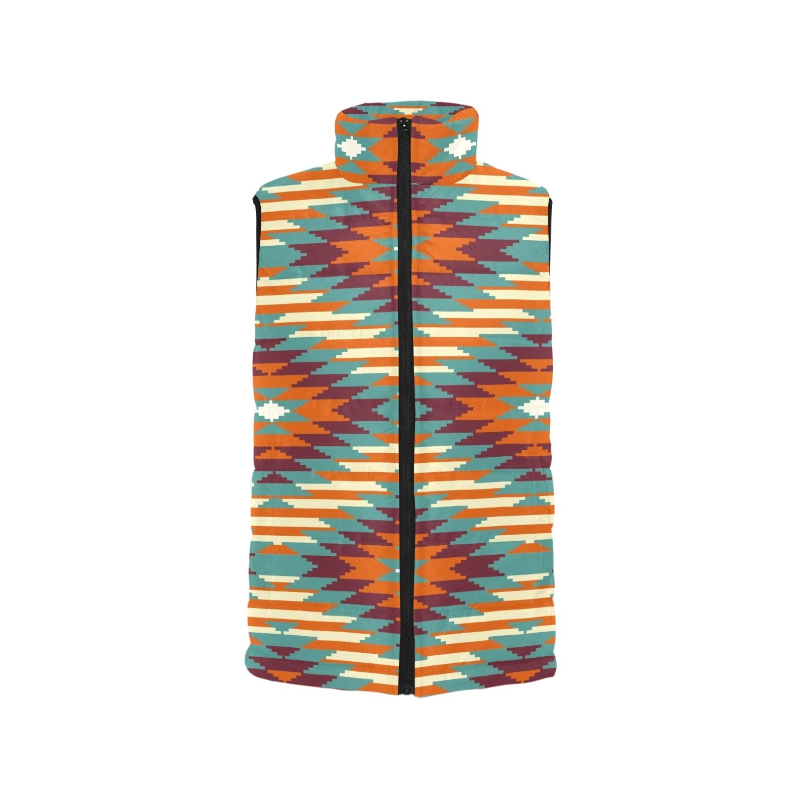 Baha Ranch Chama Valley Aztec Puffy Vest