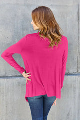 Basic Bae Full Size Open Front Long Sleeve Cardigan - ShopBasicbae - Flyclothing LLC