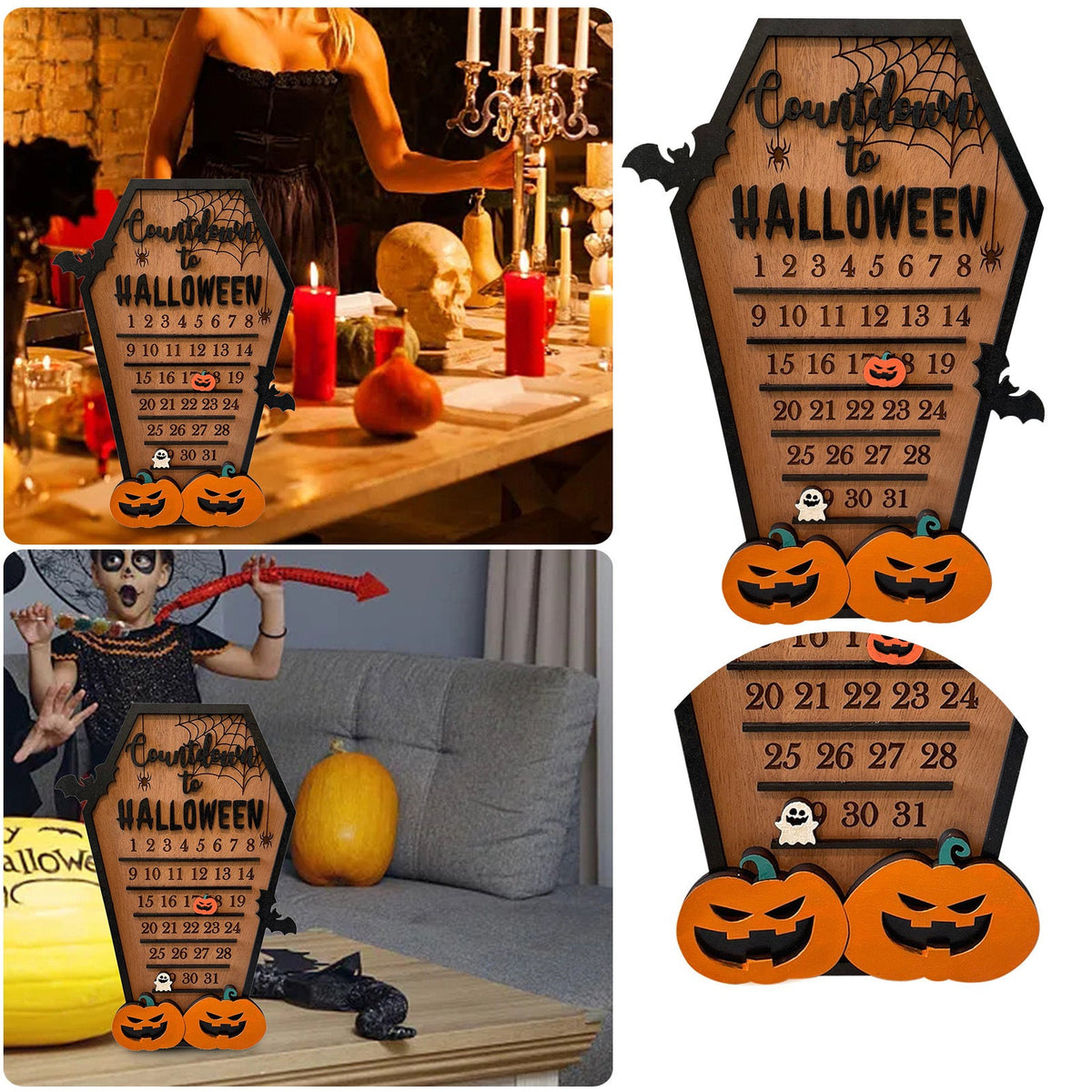 Wooden Halloween Decoration American Style - My Store - Flyclothing LLC