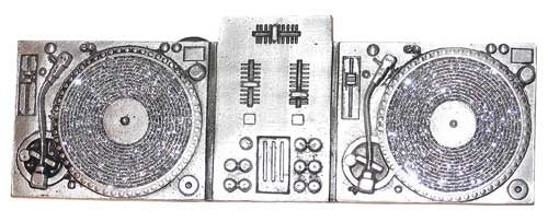 Dual Turntables Buckle