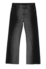 Frayed Hem Jeans with Pockets - Trendsi - Flyclothing LLC