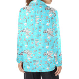 Baha Ranch Turquoise YEEHAW Rhinestone Cowgirl Blazer
