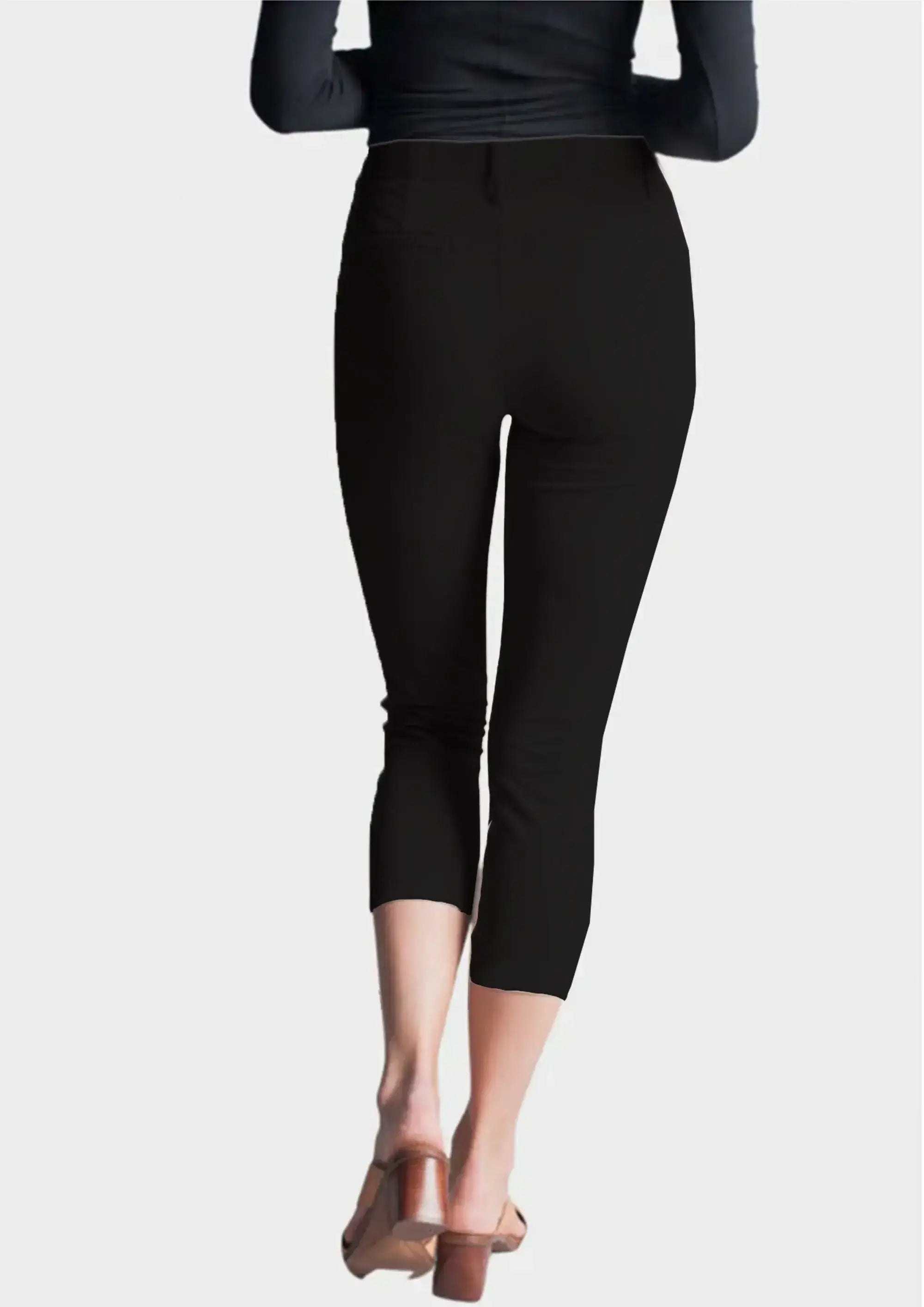 Easy Street Stretch Crop Chino Pant - Buki - Flyclothing LLC