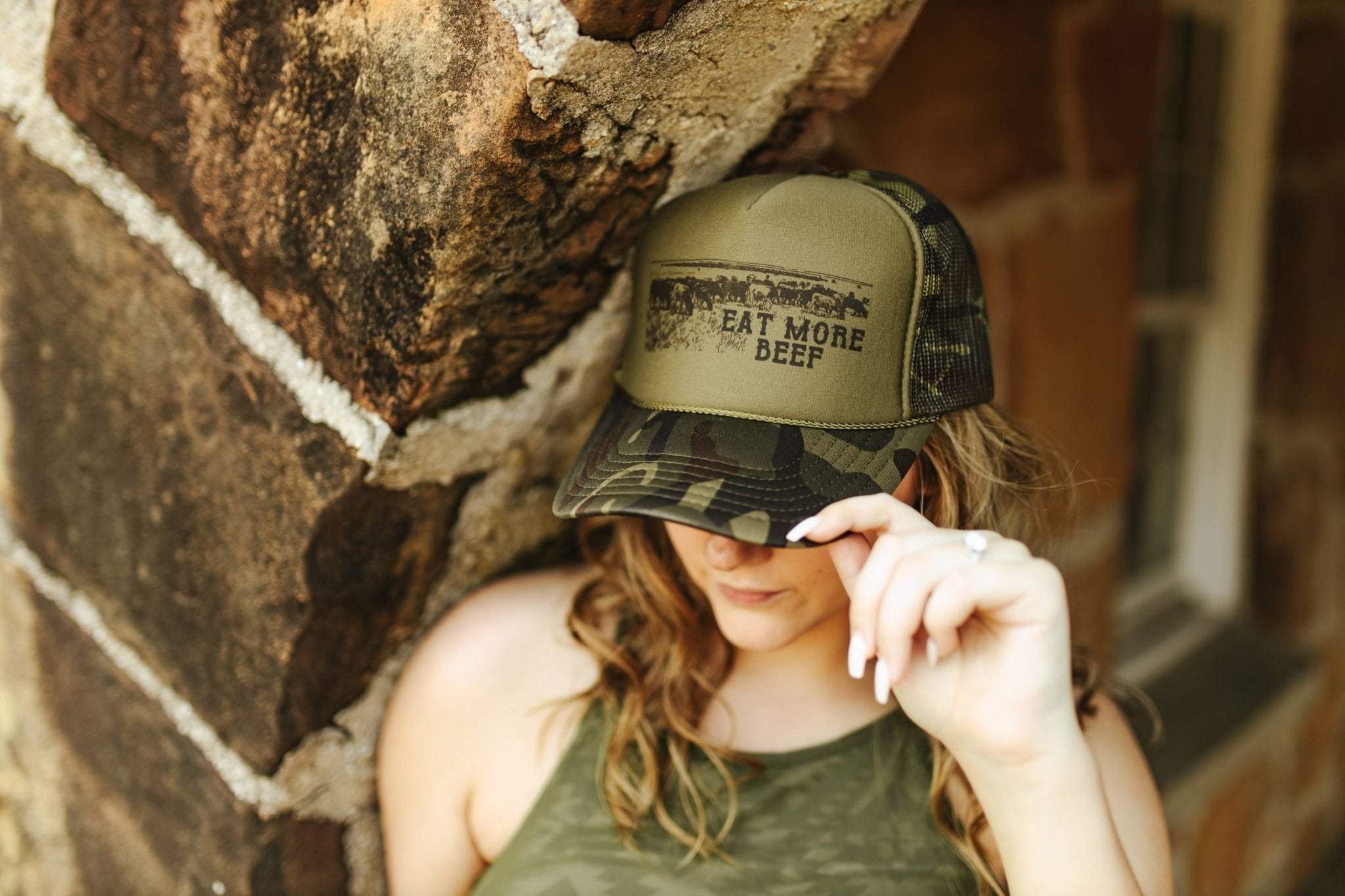 Eat More Beef Trucker Hat - Wild Junkie - Flyclothing LLC