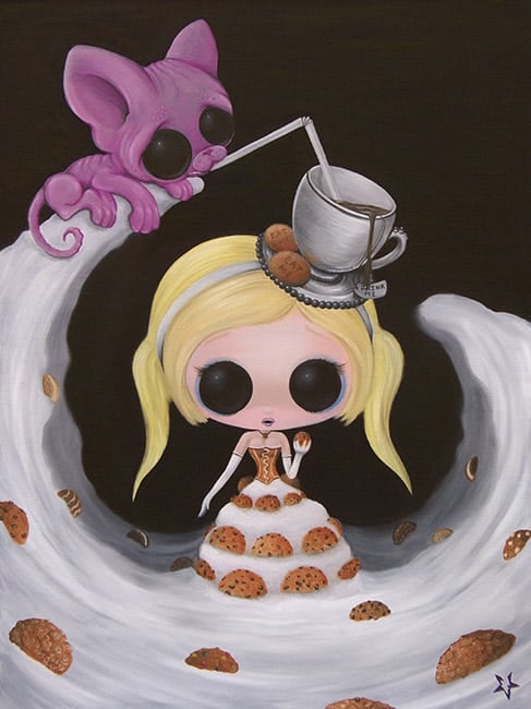 Black Market Art Company Eat Me Print