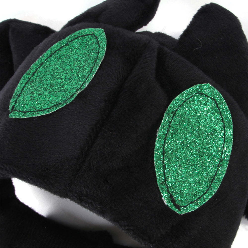 Pet Halloween Hat Teddy Dress Up Bat Headdress Cat Hat Cat Head - My Store - Flyclothing LLC