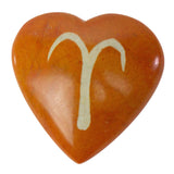 Zodiac Soapstone Hearts, Pack of 5: ARIES - SMOLArt - Flyclothing LLC