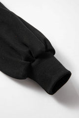 Round Neck Long Sleeve Sweatshirt - Trendsi - Flyclothing LLC