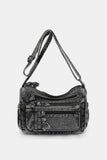 Adjustable Strap Denim Crossbody Bag - Trendsi - Flyclothing LLC