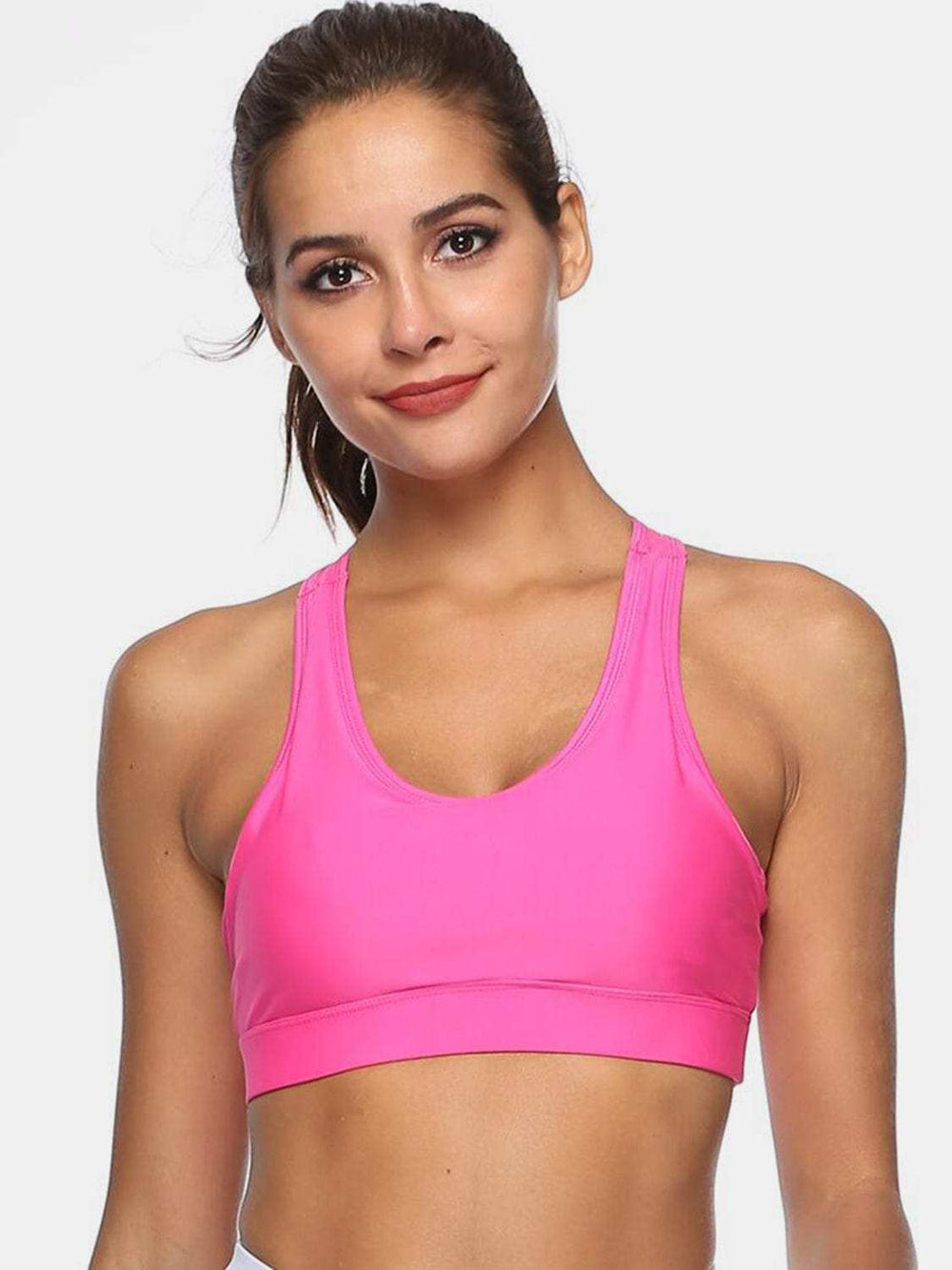 Cutout Scoop Neck Active Tank - Trendsi - Flyclothing LLC