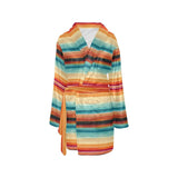 Baha Ranch Southwestern Serape Women's Bath Robe - Baha Ranch Western Wear - Flyclothing LLC