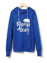 Drawstring Letter Graphic Long Sleeve Hoodie - Trendsi - Flyclothing LLC
