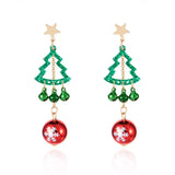 Christmas Tree Ball Drop Earrings - Trendsi - Flyclothing LLC