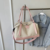 Contrast Travel Bag - Trendsi - Flyclothing LLC