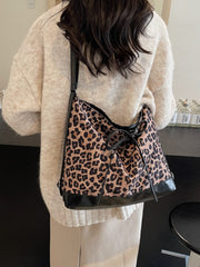 Leopard Dual Purpose Crossbody Bag - Trendsi