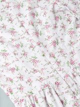 Floral Print Balloon Sleeve Dress - Trendsi - Flyclothing LLC