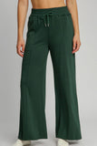 Umgee Full Size Drawstring Wide Leg Pants with Pockets - Trendsi