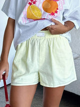 Elastic Waist Shorts - Trendsi - Flyclothing LLC