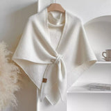 Knitted Solid Color Scarf Shawl - Trendsi - Flyclothing LLC