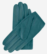 Alessa (sage) - Classic Italian lambskin leather driving gloves