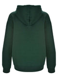 Letter Graphic Zip Up Long Sleeve Hooded Jacket - Trendsi - Flyclothing LLC