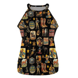Baha Ranch Vintage Cowboy Collage Western Tank Top - Baha Ranch Western Wear - Flyclothing LLC