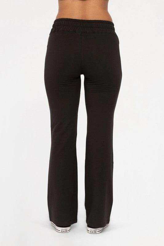 Mono B Drawstring Flared Pants - Trendsi - Flyclothing LLC