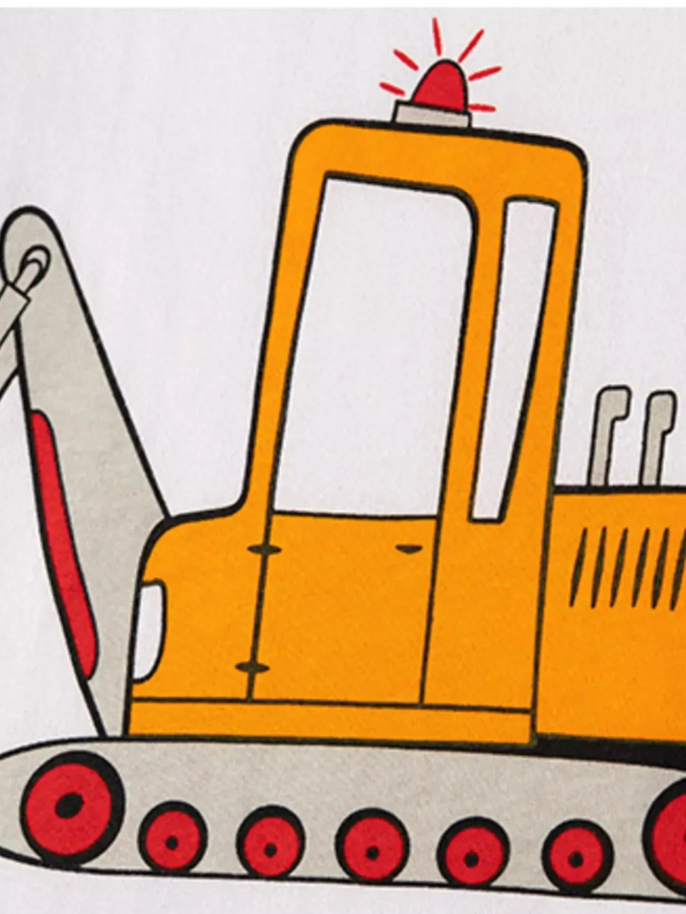 Children's Cartoon Vehicle Graphic Raglan Sleeve T-Shirts - Trendsi - Flyclothing LLC