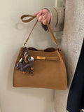 Solid Color Crossbody Bag - Trendsi - Flyclothing LLC